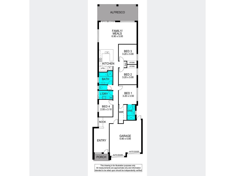 38 John Street, Flinders Park SA 5025 Floorplan