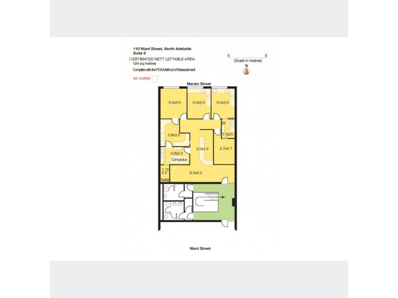 Suite 6, Level 1/110 Ward Street, North Adelaide SA 5006 Floorplan