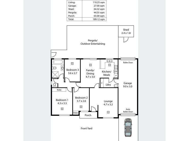 1/6 Castlebar Road, Lockleys SA 5032 Floorplan