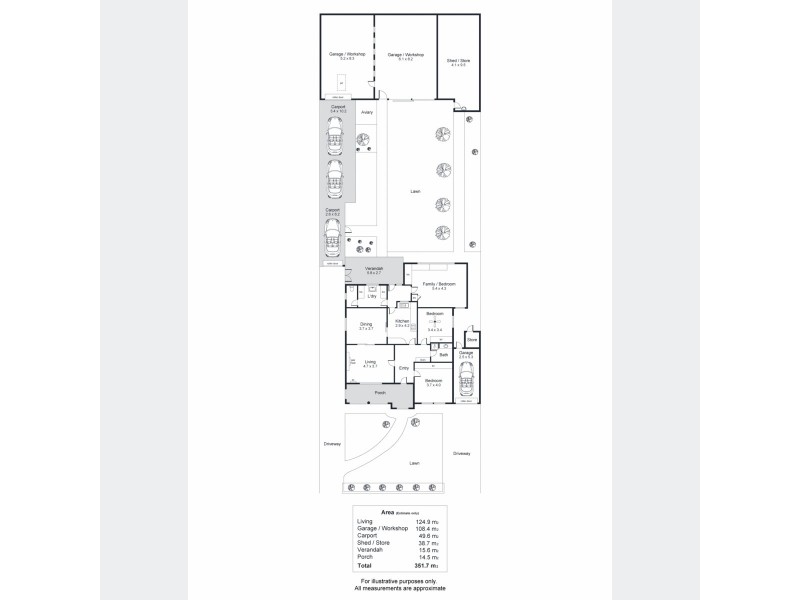 17 Captain Cook Avenue, Flinders Park SA 5025 Floorplan