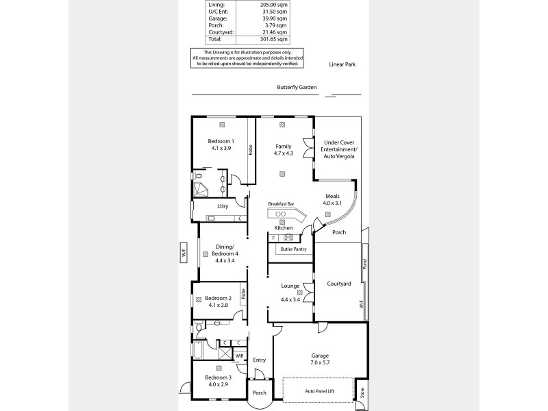 6 Ron Wait Court, Lockleys SA 5032 Floorplan