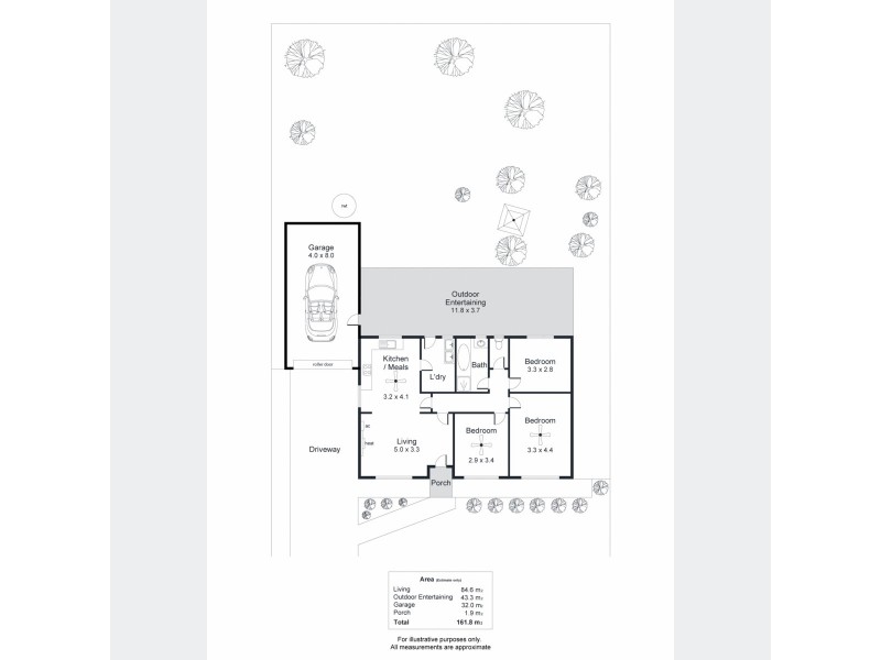 61 Nelson Avenue, Flinders Park SA 5025 Floorplan
