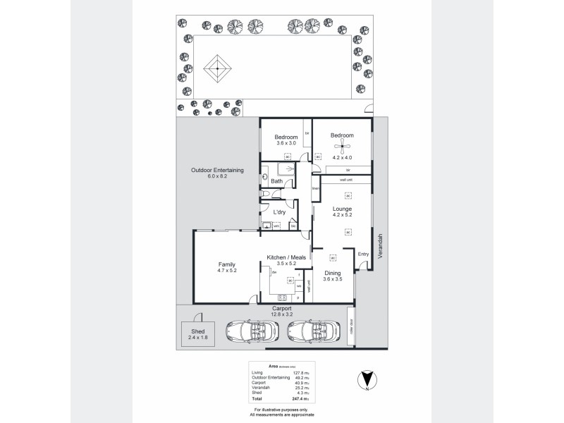 1/34 Frobisher Avenue, Flinders Park SA 5025 Floorplan