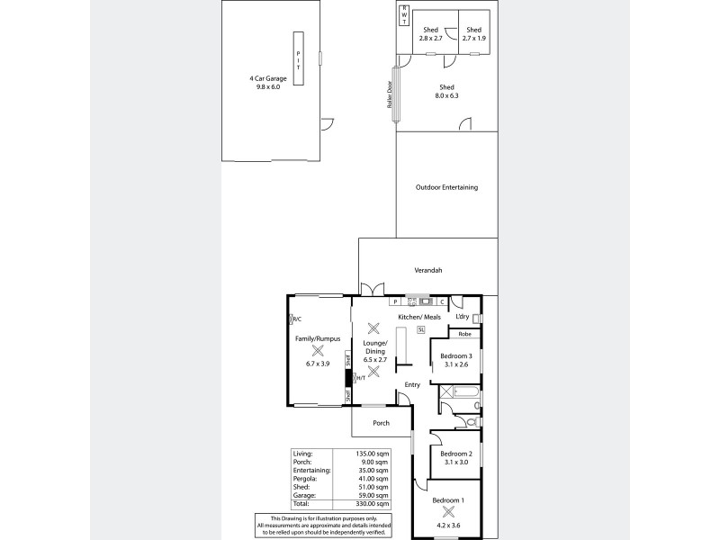20 White Avenue, Lockleys SA 5032 Floorplan