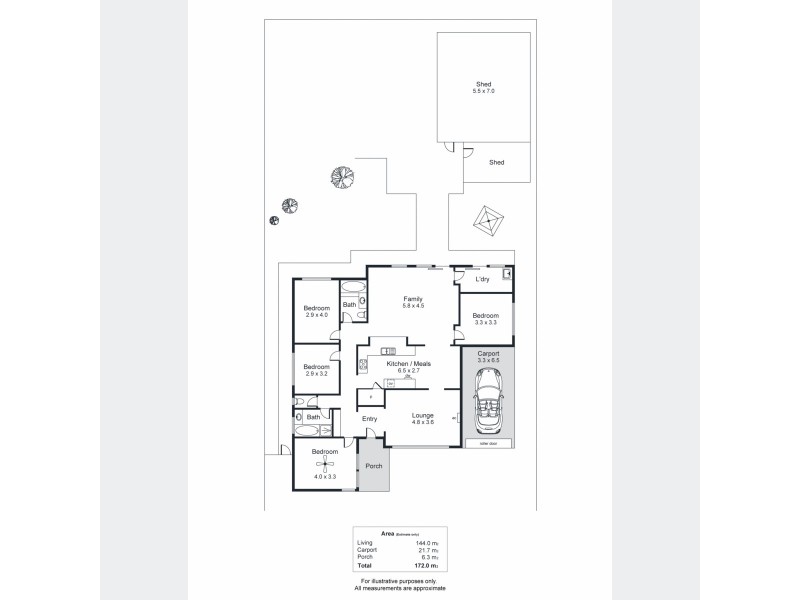 329 Bridge Road, Para Hills SA 5096 Floorplan