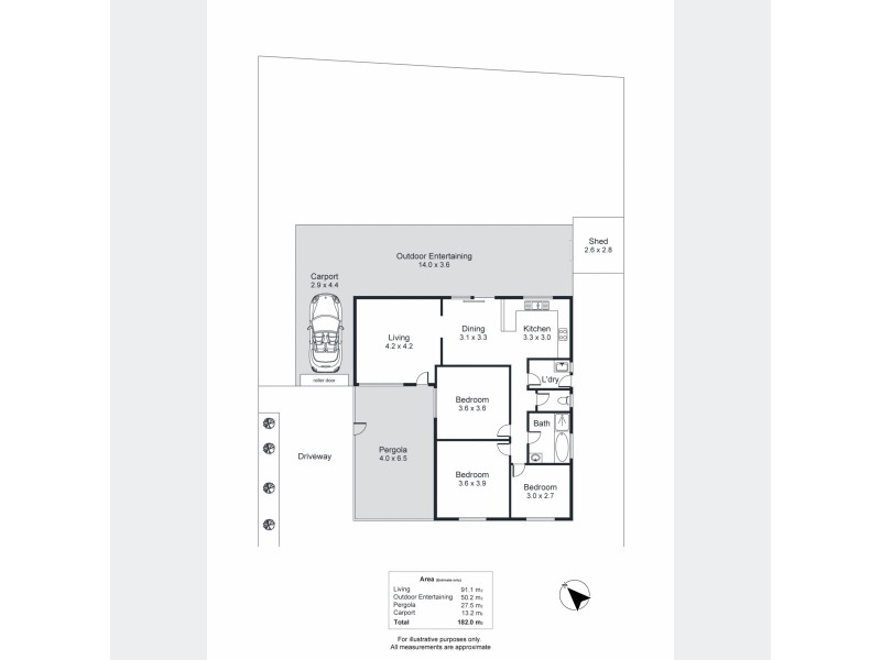 29 Lennox Drive, Paralowie SA 5108 Floorplan