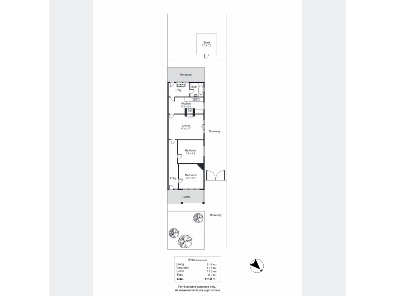 14 Farnham Road, Keswick SA 5035 Floorplan