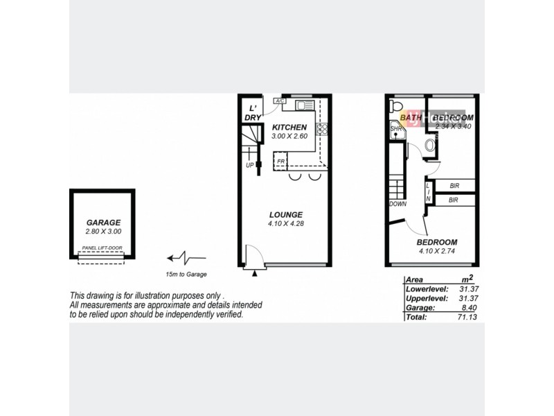 7/372 Seaview Road, Henley Beach SA 5022 Floorplan