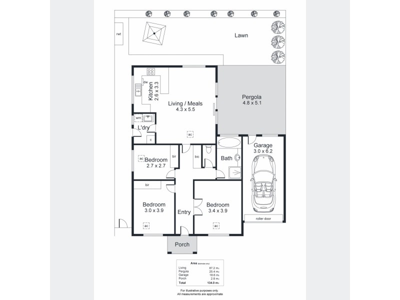 1 Gove Road, Enfield SA 5085 Floorplan