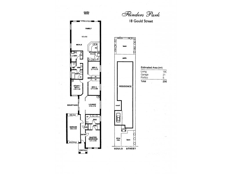 18 Gould Street, Flinders Park SA 5025 Floorplan