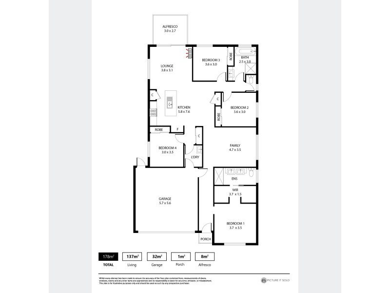 16 Central Boulevard, Munno Para West SA 5115 Floorplan
