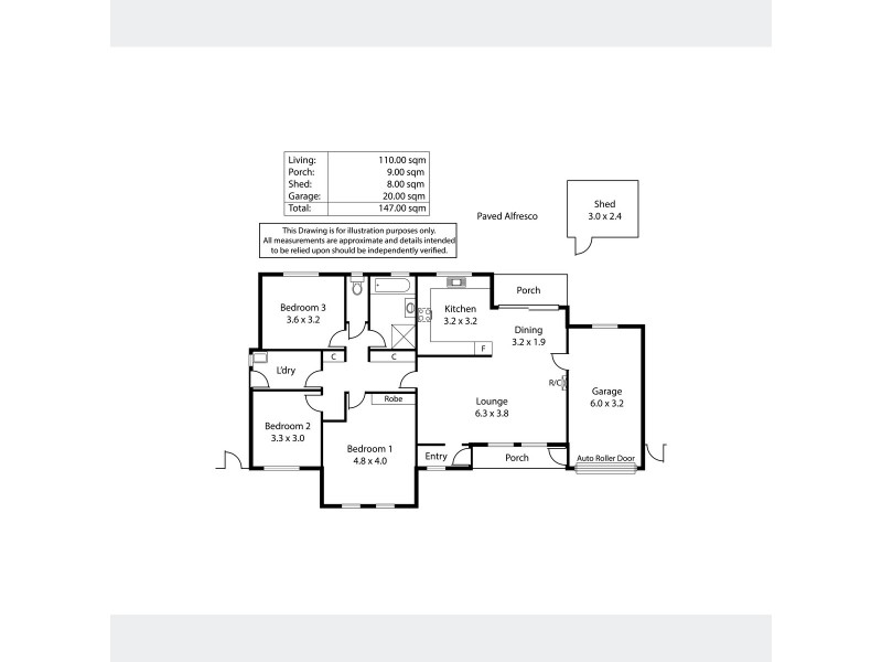 6 Hawthorne Street, Lockleys SA 5032 Floorplan