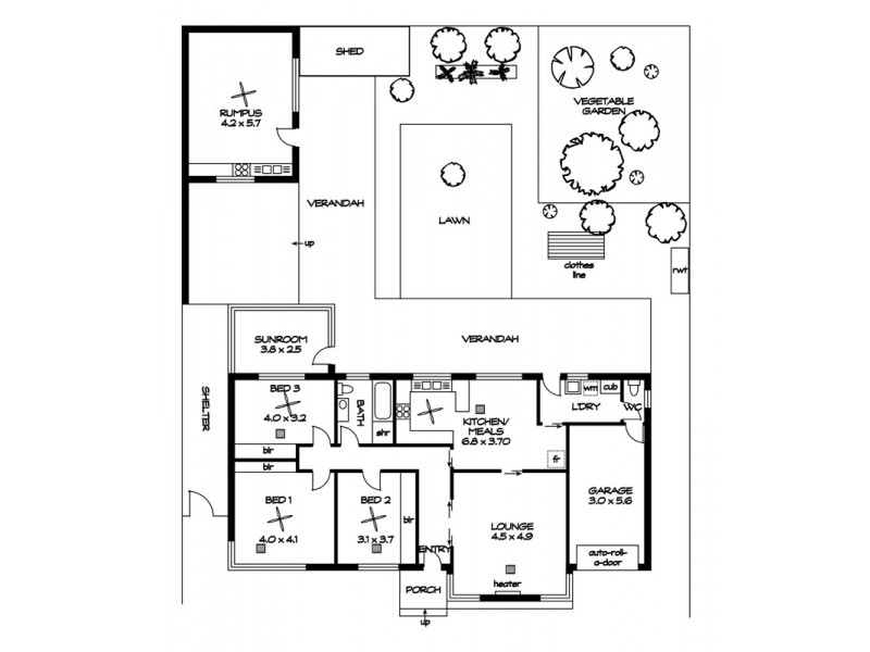 57 Western Parade, Brooklyn Park SA 5032 Floorplan