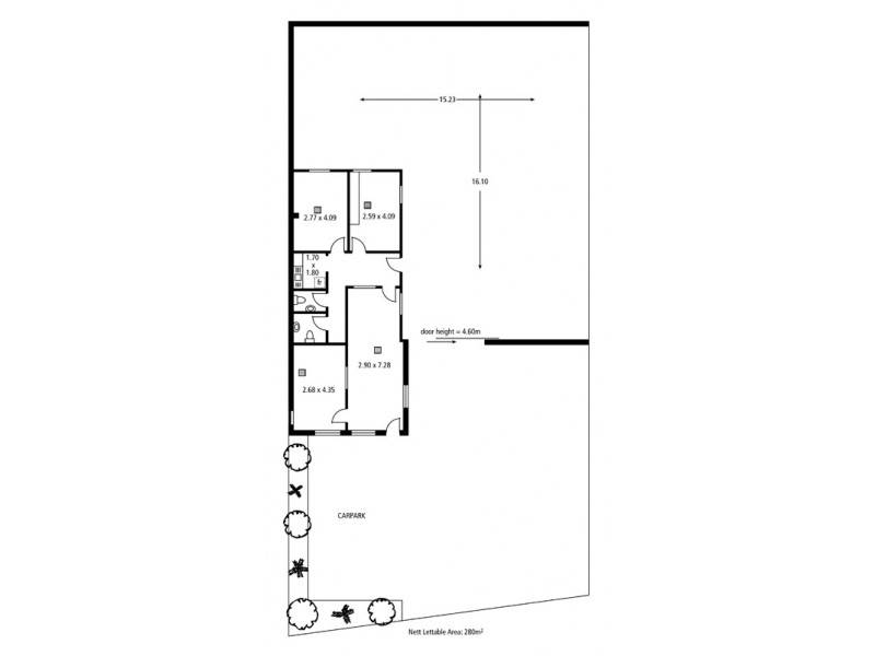 Unit 2/109 Ledger Road, Beverley SA 5009 Floorplan