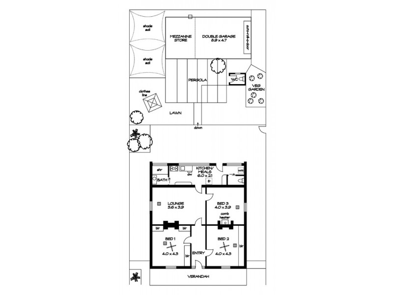 8 Fischer Street, Welland SA 5007 Floorplan