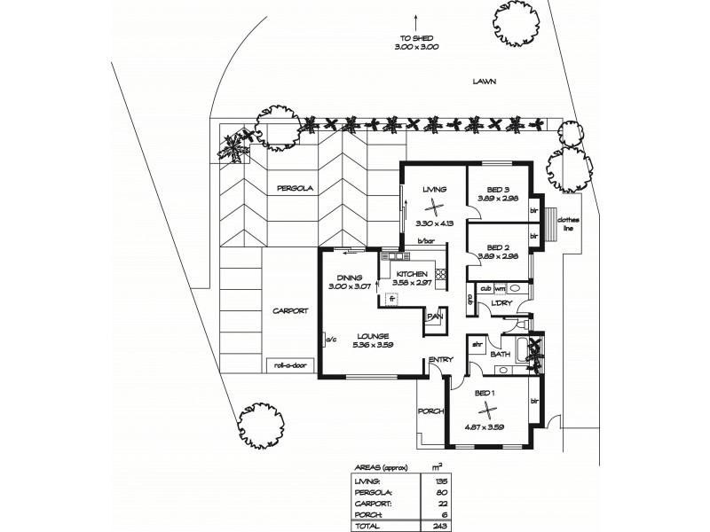8 Hutt Place, Modbury Heights SA 5092 Floorplan