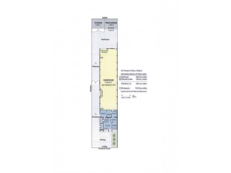 152 Frederick Street, Welland SA 5007 Floorplan