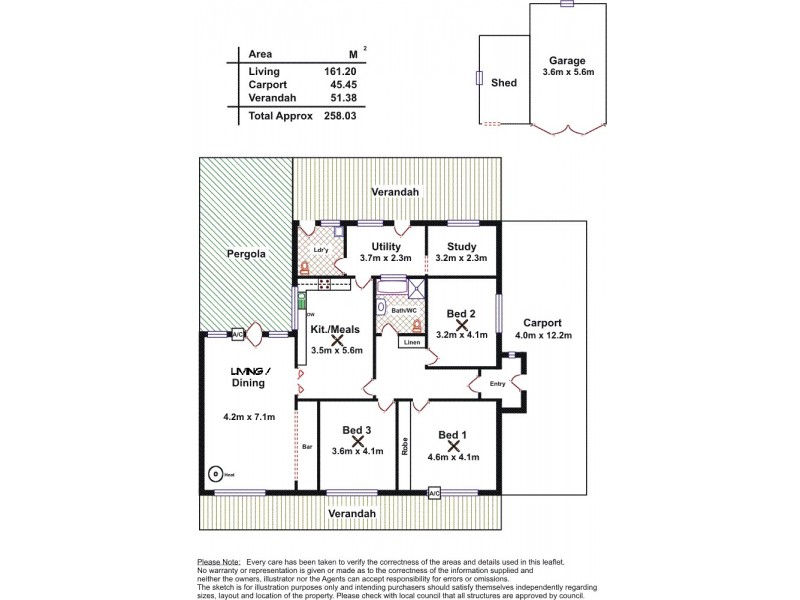 24 Hartley Road, Flinders Park SA 5025 Floorplan