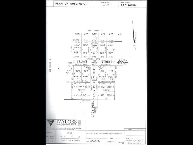 Lot 409 Lillian Street, Doreen VIC 3754