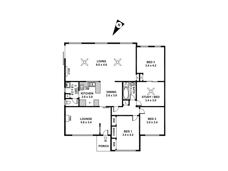 3 Ocean Vista, Seacliff Park SA 5049 Floorplan