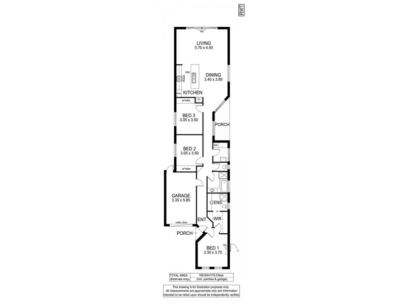8A Byron Avenue, Clovelly Park SA 5042 Floorplan