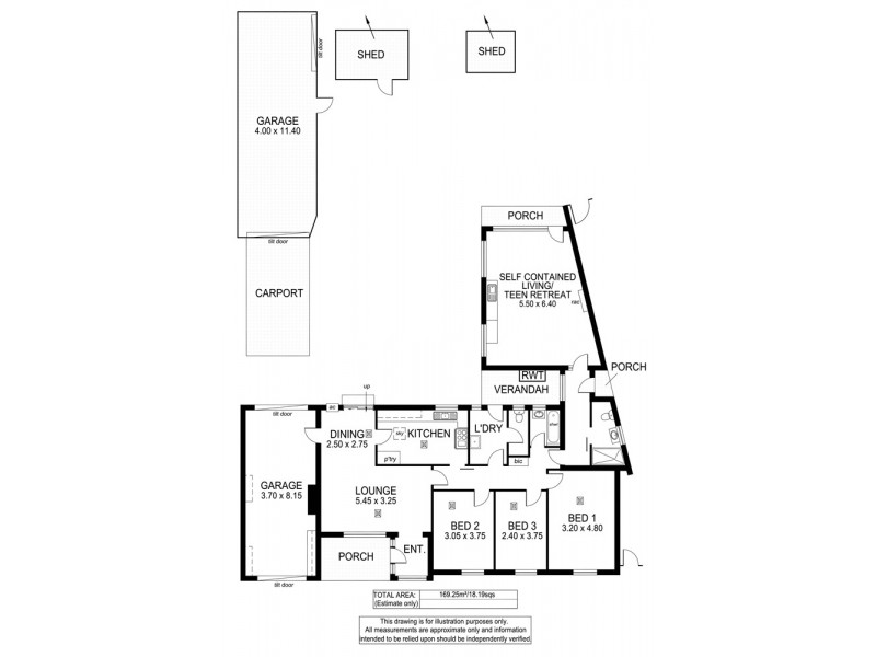 1 Vinall Steet, Dover Gardens SA 5048 Floorplan