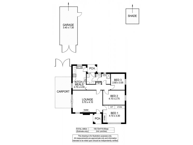 24 Balmoral Avenue, North Brighton SA 5048 Floorplan