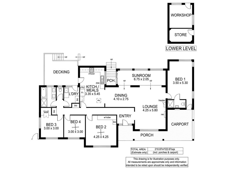 17 Albert Street, Seacliff Park SA 5049 Floorplan