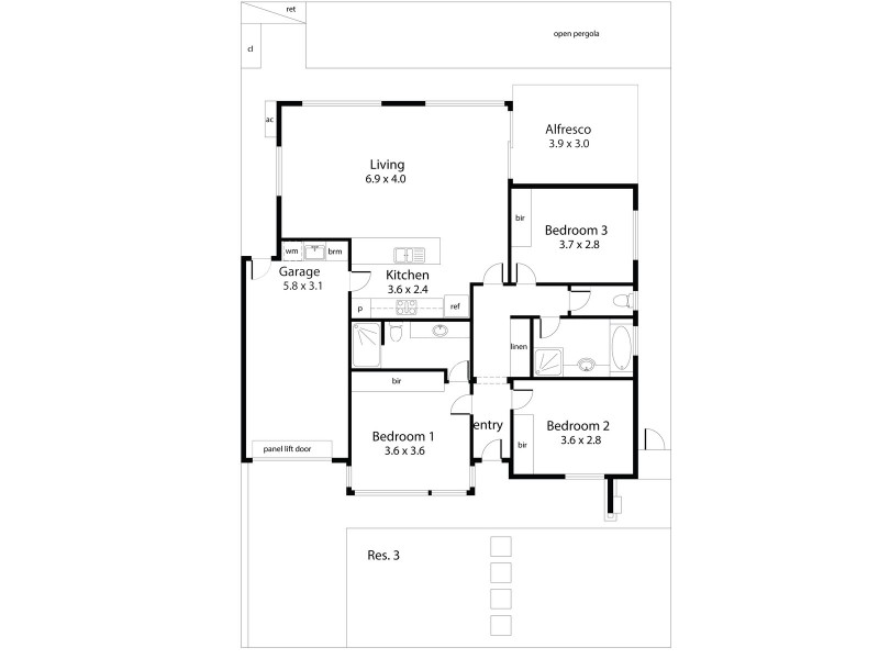 7 Marshall Street, Glengowrie SA 5044 Floorplan