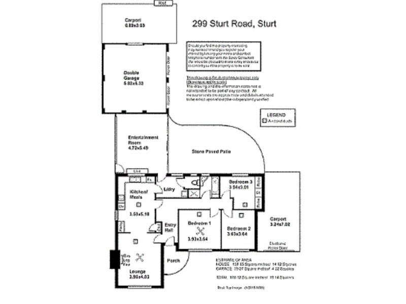 299 Sturt Road, Sturt SA 5047 Floorplan