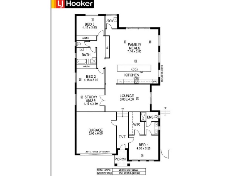 76 Elizabeth Crescent, Hallett Cove SA 5158 Floorplan