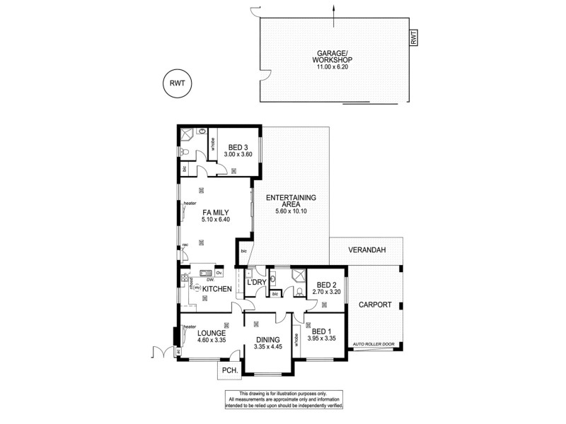 16 Elm Terrace, Glenelg North SA 5045 Floorplan