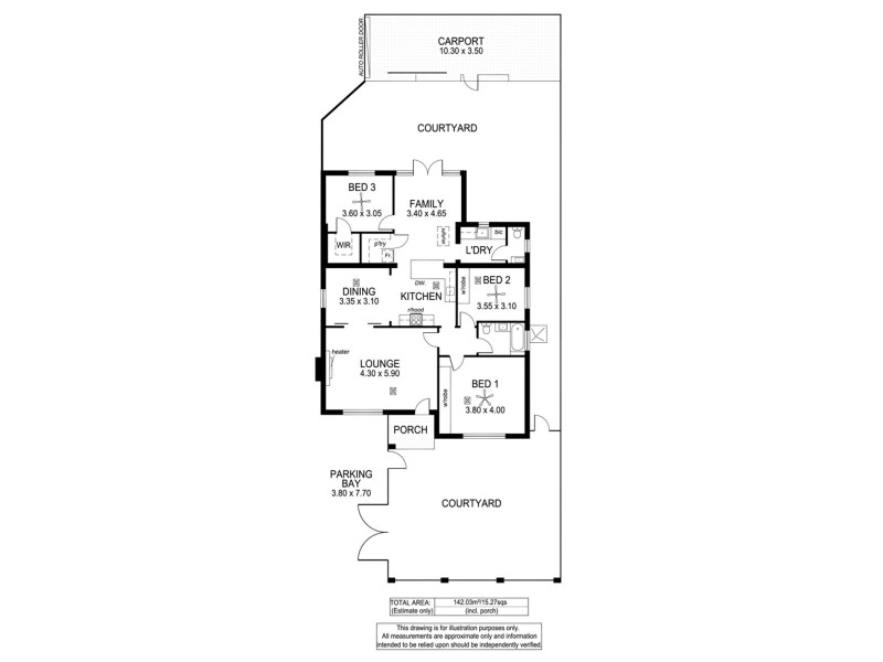 42 Seaforth Avenue, Somerton Park SA 5044 Floorplan