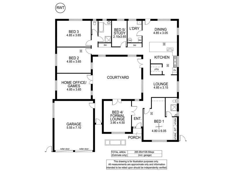 5 Sharon Place, Grange SA 5022 Floorplan