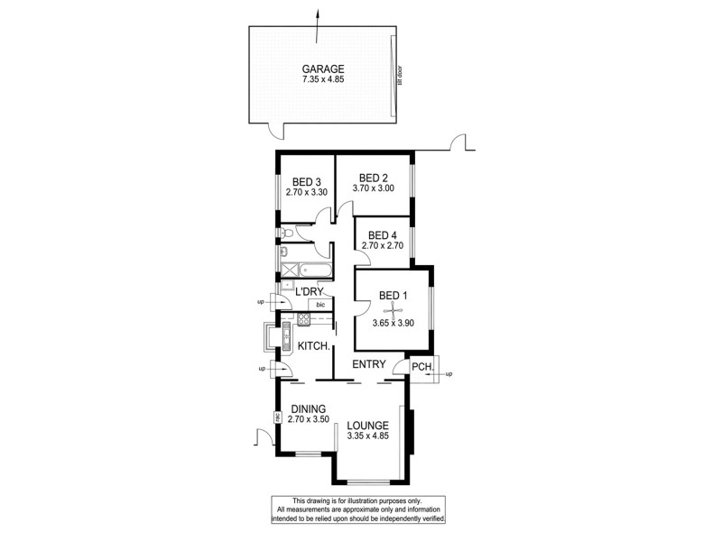 62 Thomas Street, South Plympton SA 5038 Floorplan
