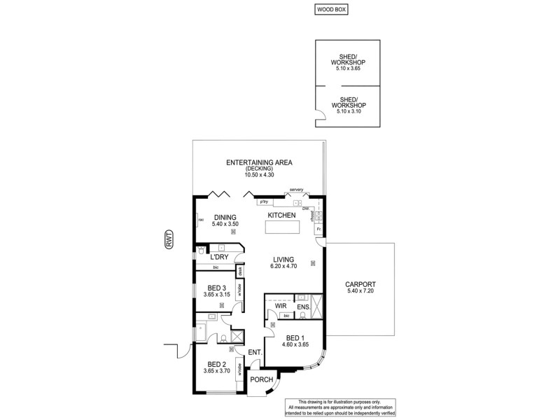72 Baker Street, Glengowrie SA 5044 Floorplan