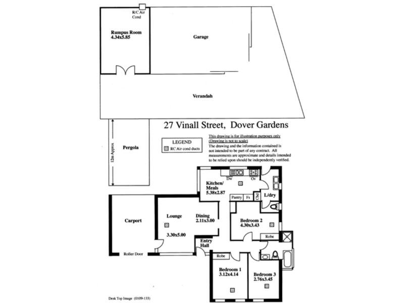 27 Vinall Street, Dover Gardens SA 5048 Floorplan