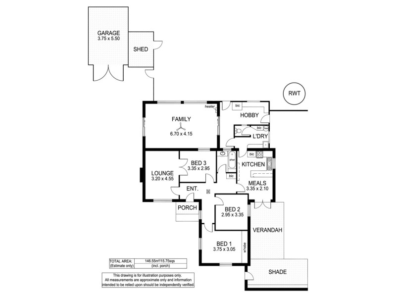 30 KORANA Street, South Plympton SA 5038 Floorplan