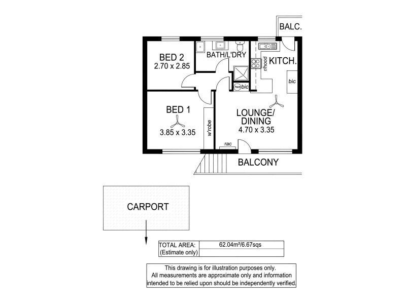 3/7 Crozier Terrace, Oaklands Park SA 5046 Floorplan