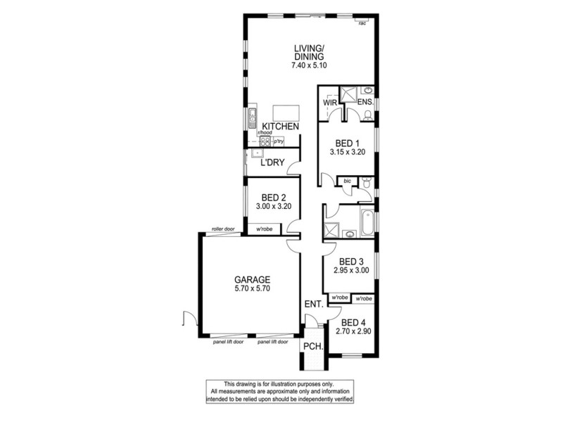 2 Purdilla Place, Andrews Farm SA 5114 Floorplan
