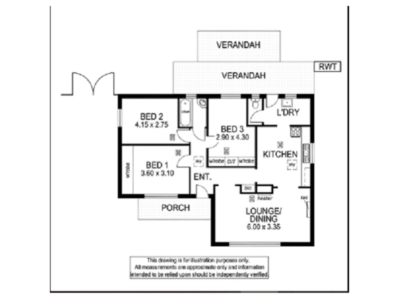 191 Diagonal Road, Warradale SA 5046 Floorplan