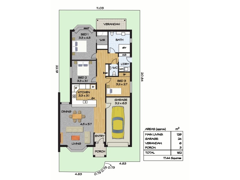 2/14 Finniss Street, Marion SA 5043 Floorplan