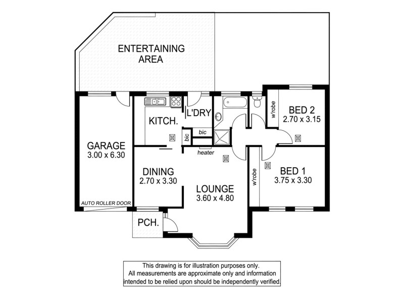1/24 Rutland Avenue, Brighton SA 5048 Floorplan