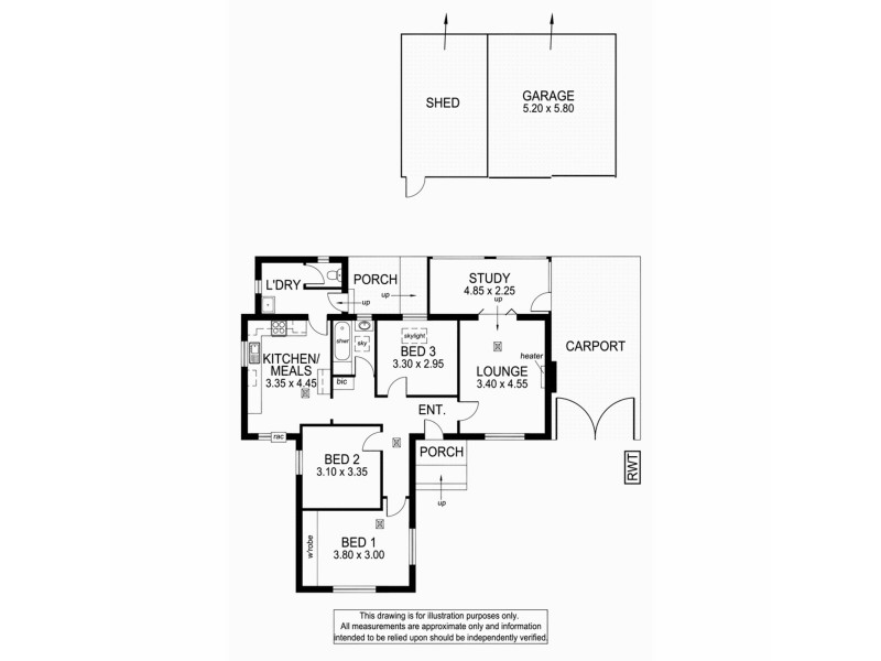 11 Orkney Avenue, Marion SA 5043 Floorplan