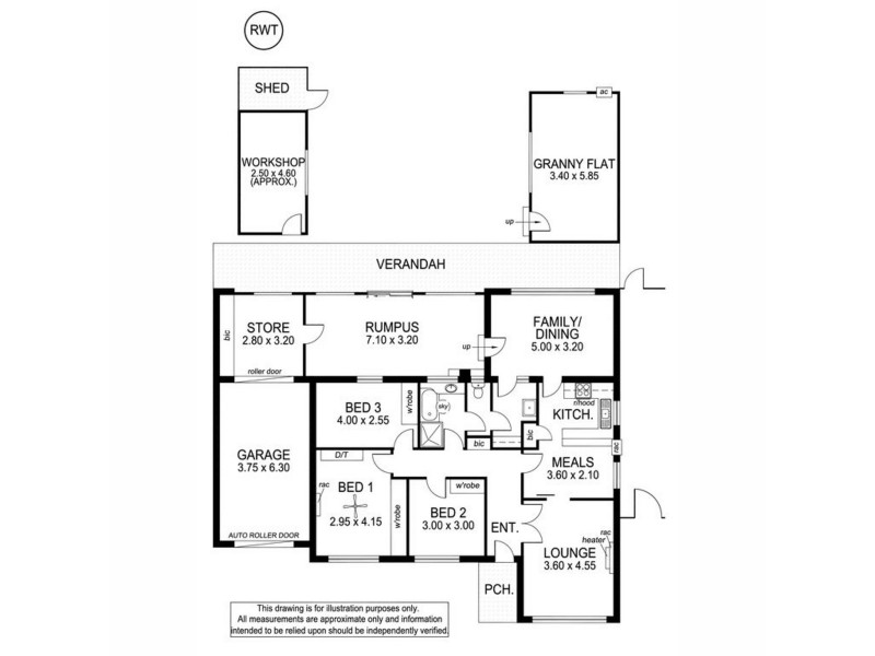 54 Fifth Avenue, Ascot Park SA 5043 Floorplan