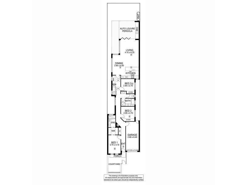 1B William Street, Glengowrie SA 5044 Floorplan
