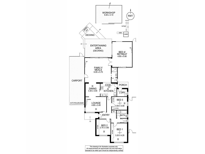 28 Milton Street, Oaklands Park SA 5046 Floorplan