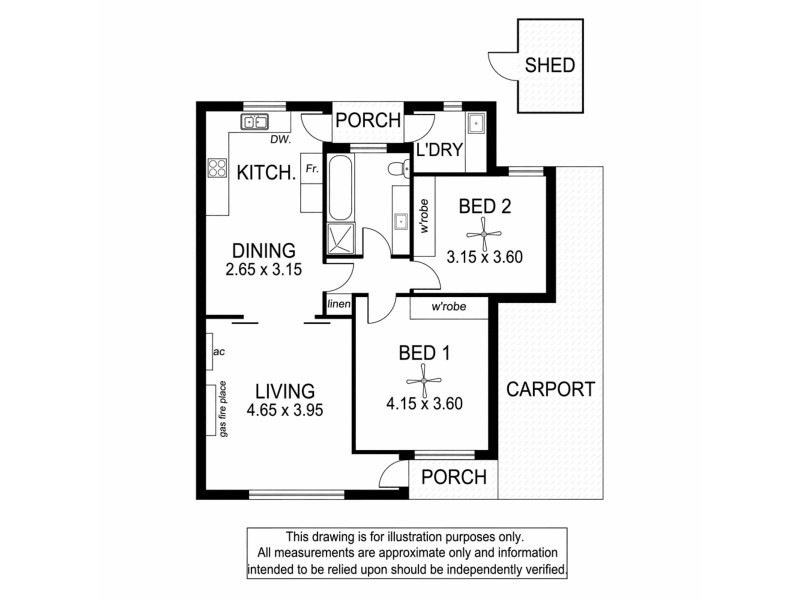 4/594 Anzac Highway, Glenelg East SA 5045 Floorplan