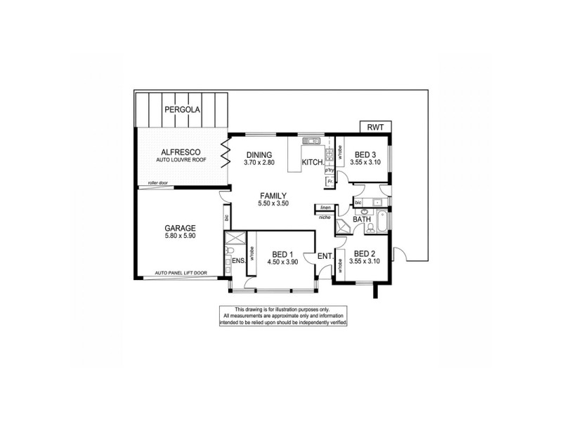 3 Dorset Street, Warradale SA 5046 Floorplan