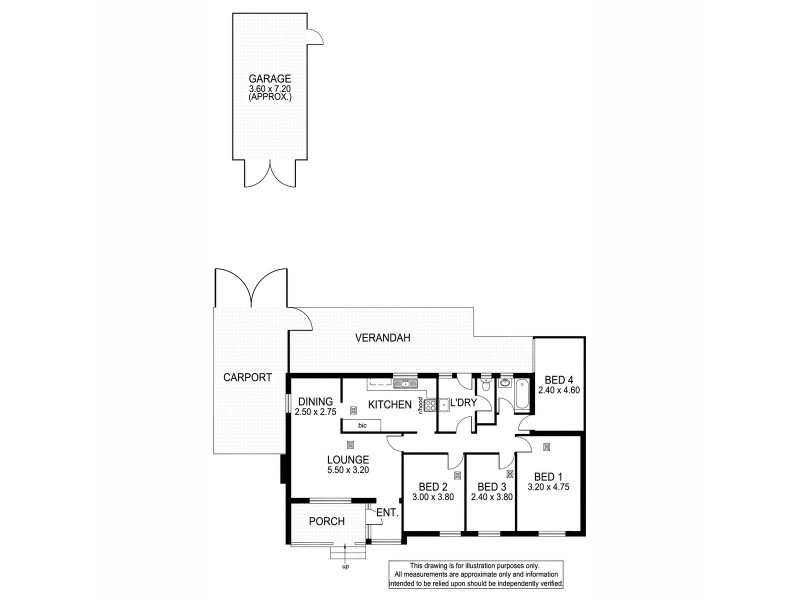 150 Seacombe Road, Seacombe Heights SA 5047 Floorplan